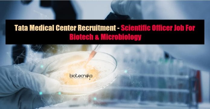 Tata Medical Center Recruitment