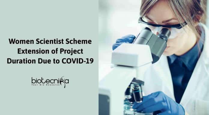 Women Scientist Scheme Extension