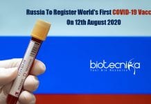 Russia Will Register World’s First COVID-19 Vaccine On August 12 World's First COVID-19 Vaccine