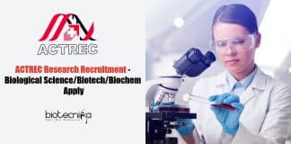 ACTREC Biological Science JRF