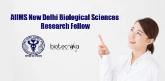 AIIMS Biological Science Job