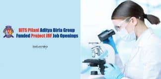 BITS Pilani Microbiology Jobs