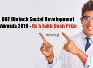Biotech Social Development Awards