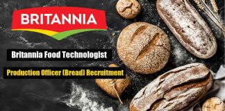 Britannia Food Technologist