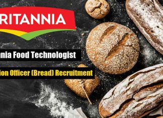 Britannia Food Technologist