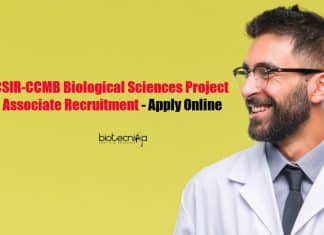CSIR-CCMB Biological Sciences Project