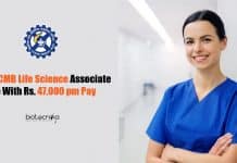 CSIR-CCMB Life Science Associate Job With Rs. 47,000 pm Pay CSIR-CCMB Life Science Associate