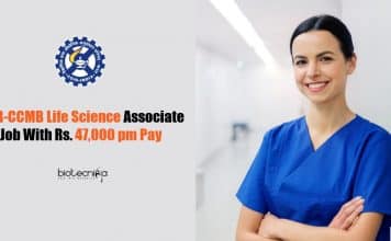 CSIR-CCMB Life Science Associate