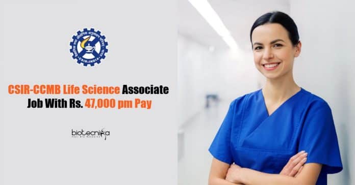 CSIR-CCMB Life Science Associate
