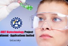 CSIR-IHBT Biotechnology Project Recruitment – Applications Invited CSIR-IHBT Biotechnology Project Recruitment