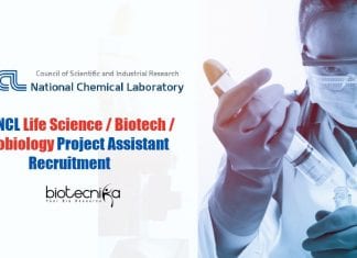 CSIR-NCL Recruitment 2020