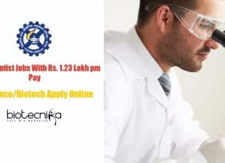 CSIR-NEERI Biotech Scientist Jobs