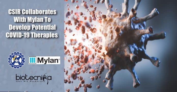 CSIR and Mylan join hands