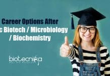 Best Career Options After Bsc Biotech / Microbiology / Biochemistry? Must Read Career options after Bsc Biotech