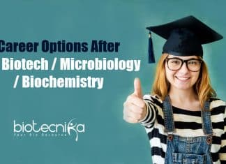 Best Career Options After Bsc Biotech / Microbiology / Biochemistry? Must Read Career options after Bsc Biotech