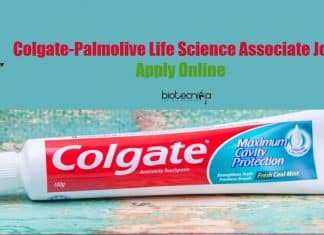 Colgate-Palmolive Life Science Associate