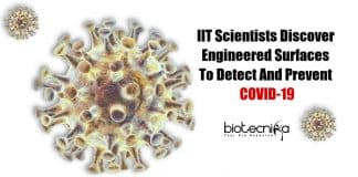 Engineered surfaces to detect coronavirus
