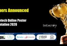 Winners Announced For Biotech Online Poster Presentation 2020