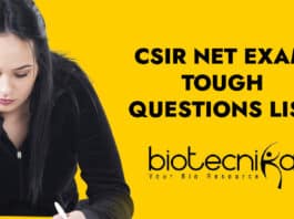 CSIR Exam Difficult Questions