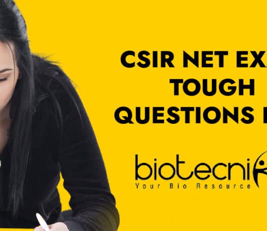 CSIR Exam Difficult Questions