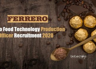 Ferrero Rocher Jobs 2020