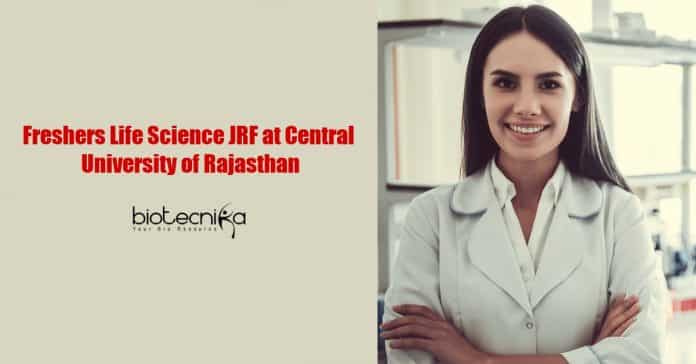 Freshers Life Science JRF
