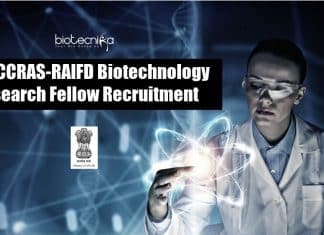 Govt CCRAS-RAIFD Biotechnology Research