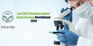 HPCL Biofuels Limited Recruitment