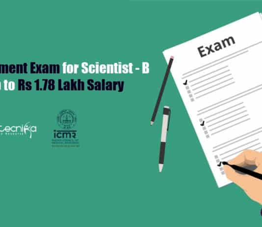 ICMR Recruitment Exam