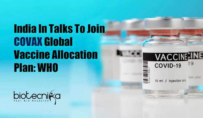 India In Talks To Join COVAX