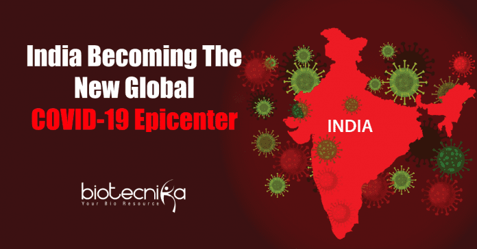 India emerging as new coronavirus epicenter
