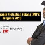 KVPY Program 2020