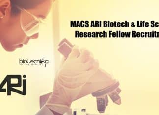 MACS ARI Biotech Job