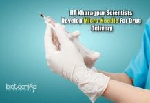 IIT Kharagpur Scientists Develop Micro-Needle For Painless Drug Delivery Micro-Needle Drug Delivery Device