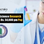 Govt NABI Life Science Research Associate With Rs. 54,000 pm Pay NABI Life Science Recruitment