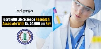 NABI Life Science Recruitment