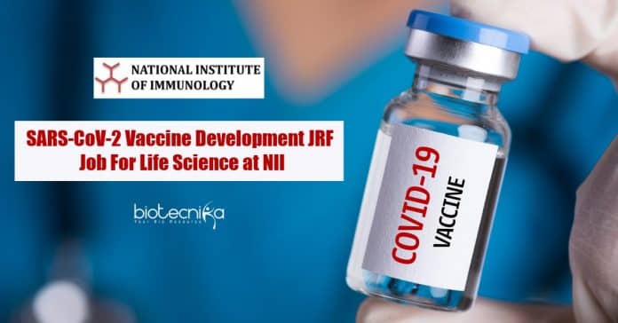 NII JRF Vacancy