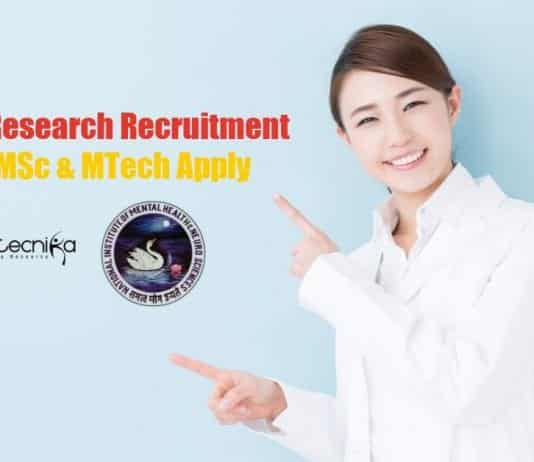 NIMHANS Research Recruitment