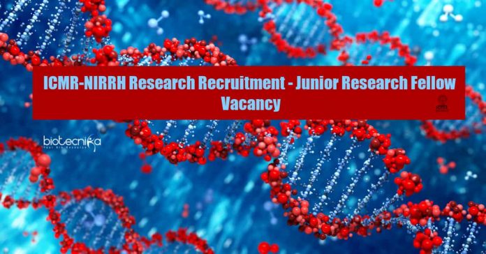 NIRRH JRF Jobs
