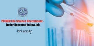 PGIMER Lifescience JRF