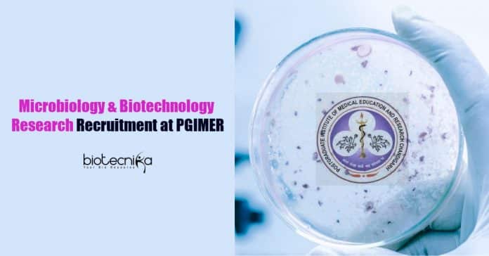 PGIMER SRF Recruitment 2020
