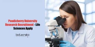Pondicherry University Research Recruitment
