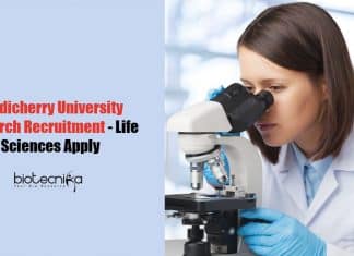 Pondicherry University Research Recruitment