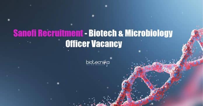 Sanofi Recruitment
