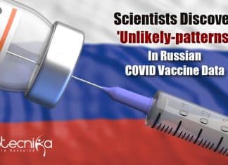 Strange-patterns in Russian COVID vaccine
