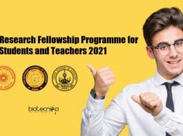 Summer Research Fellowship Programme