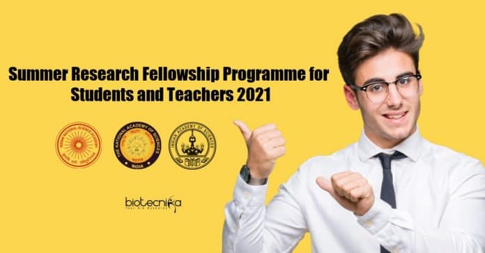 Summer Research Fellowship Programme