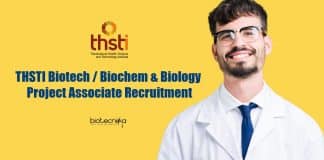 THSTI Vacancy