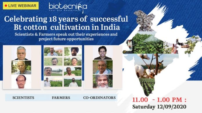 Biotecnika Webinar on Bt Cotton