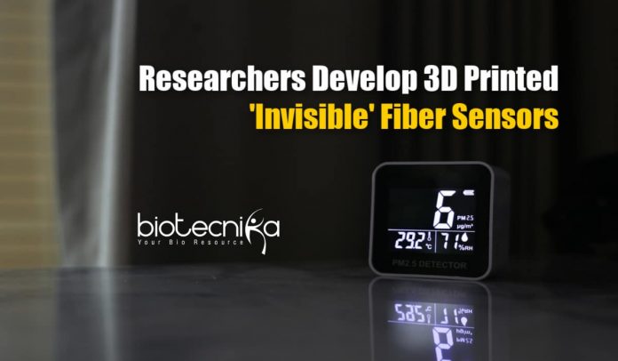 3D Printed 'Invisible' Fibers